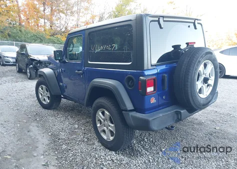2018 Jeep Wrangler Sport S 4X4 from USA, damaged, VIN 1C4GJXAN4JW240035